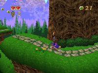 une photo d'Ã©cran de Pandemonium sur Sony Playstation